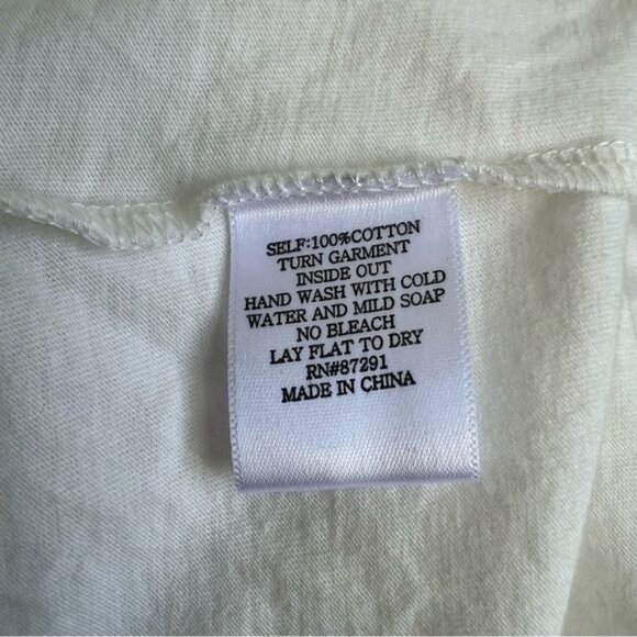 Johnny Was Basic Cami in White - S - Picture 5 of 5